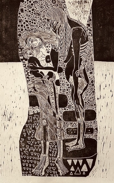 Threads of Gustav Klimt - threads of me